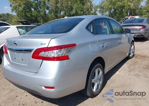 2015 Nissan Sentra Fe+ S/S/Sl/Sr/Sv z USA, uszkodzony, nr VIN 3N1AB7AP5FY267395